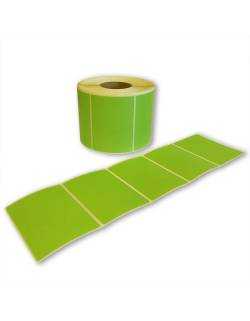 Adhesive colored labels 55.5x75mm 1000pcs./roll | Ailena.lt