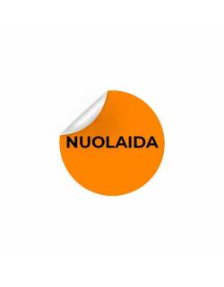Lipnios, apvalios etiketės Ø47mm „NUOLAIDA“