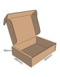 Quick closure cardboard box FEFCO 0427