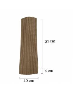 Butelio apsauginė pakuotė iš gofruoto kartono 10cm x 35cm