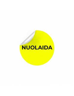 Lipnios, apvalios etiketės Ø47mm „NUOLAIDA“