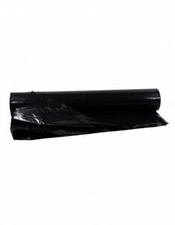 Polyethylene LDPE Film 6m x 60m x 200my Sleeve, Black