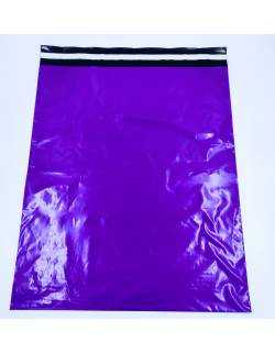 Vokai 450x550mm+50mm vid. siuntoms LDPE užklijuojami . violetiniai 10