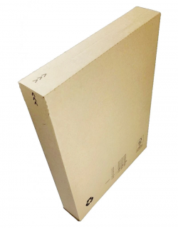 Cardboard box, 250x350x50 mm (S size)