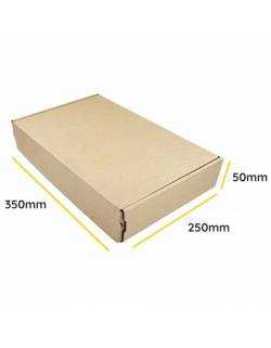Cardboard box, 250x350x50 mm (S size)