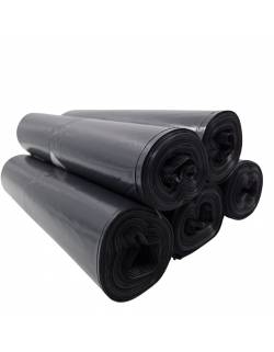 Extra strong 60L trash bags. Made from 60my (micron) thick LDPE film.
