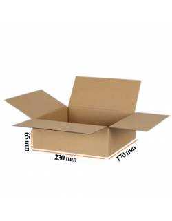 Cardboard box, S size, FEFCO 0201 | Ailena.lt