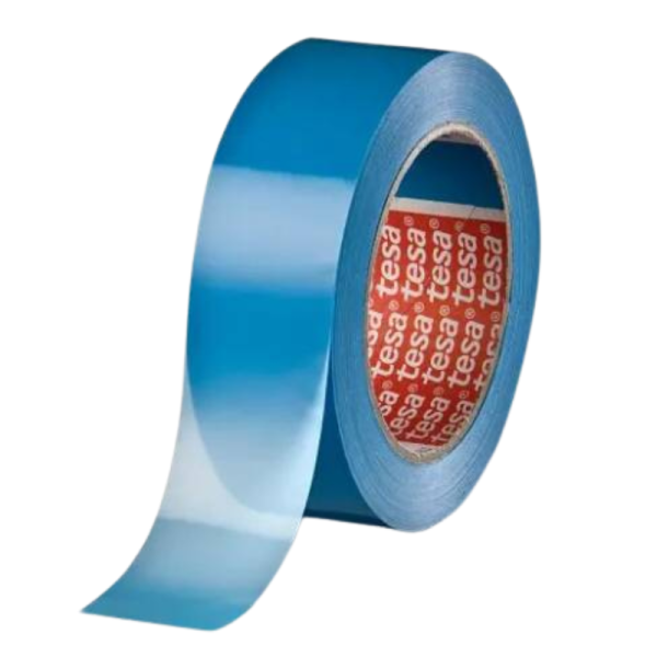 Tesa® 64284 PP Strapping Tape, Blue – 50 mm x 66 m