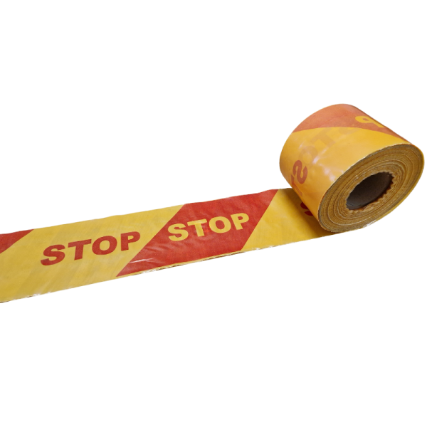 STOP juosta 250mx130mm 70my