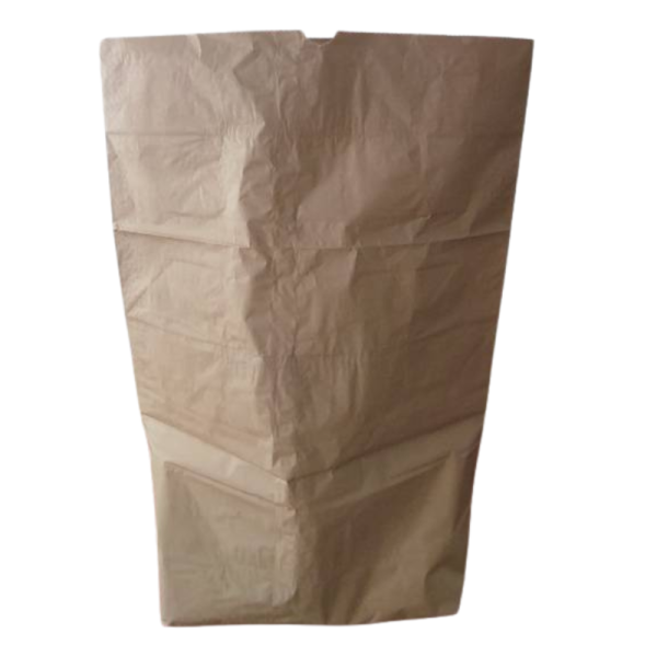 Paper bags, 2 layers..brown 550x850+230 mm, 70g/m2 / 70 ltr