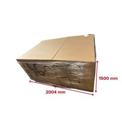 Cardboard box pallet size 1200x800x620mm BC20R 5 layer