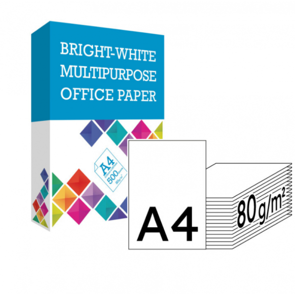 Popierius BWM OFFICE A4 formatas, 80g/m², 500 lapų