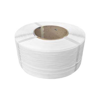 PP tvirtinimo juosta 12mm/0,8mm-1800m balta