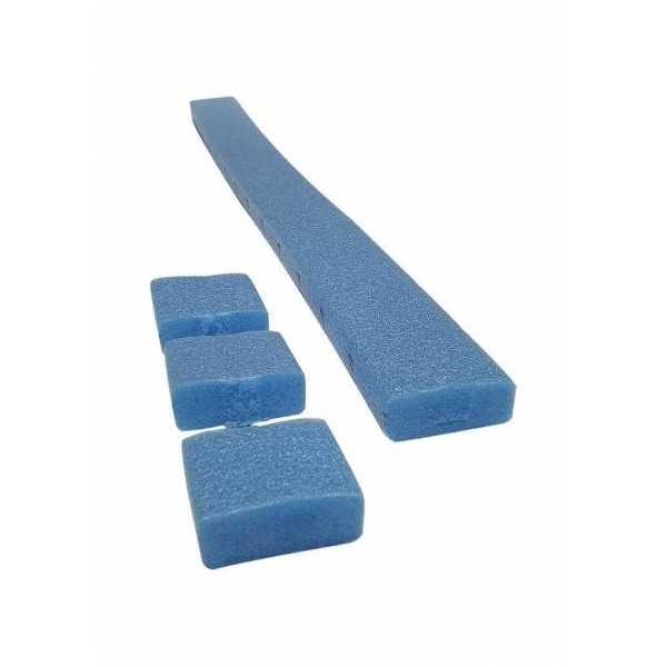 Apsauginės klijuojamos PE pagalvėlės 50mmx50mm/10mm 23vnt/pagalvėlių