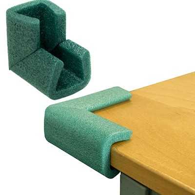 PE profilis U formos kampas 20mmx35mmx10mm vnt/ žalsvi