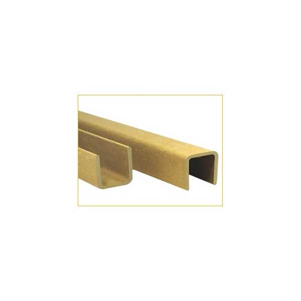 Cardboard Edge Protectors U-Shaped 50mm x 35mm / 2mm / 2000mm, Brown