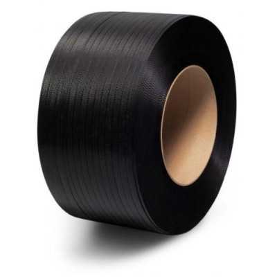 PP Strapping Band 16mm x 0.6mm, 1900 m – Black