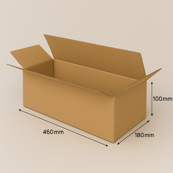 Kartoninė dėžė 460x180x100mm (M dydis)