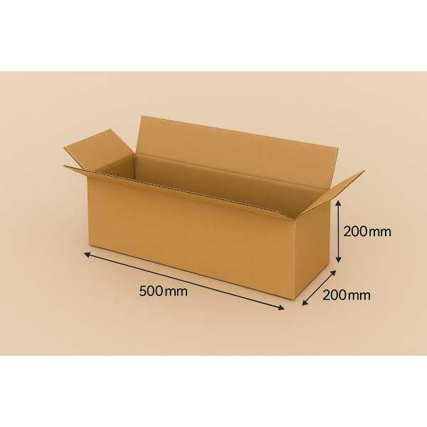 Kartoninė dėžė 500x200x200mm (L dydis)