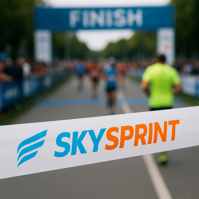 Barrier - banner for events 100mm x 250m
