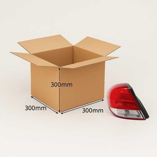 Cardboard Box 300x300x300mm F0201, 5-Layer, Brown BC20R [K3/9] – For Tail Lights
