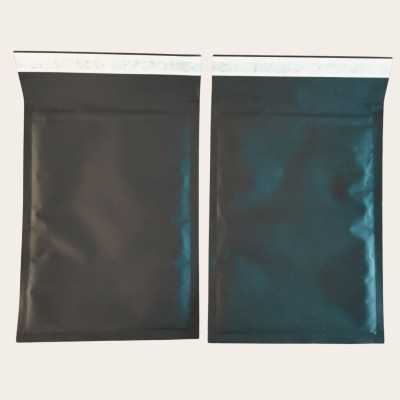 Black Mailing Envelopes with Half-Liner Film, 150 × 215 mm, C/13