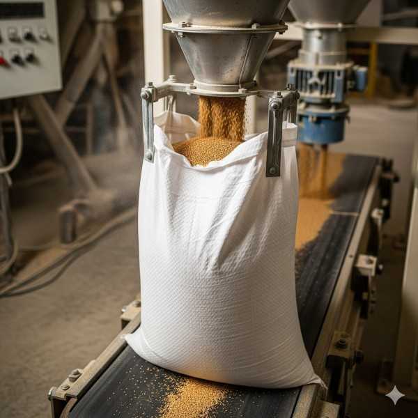 PP maišai 500mm x 850mm balti (56g)