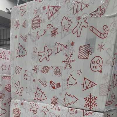 Christmas printed stretch film 500mm x 115m 23µm | Ailena