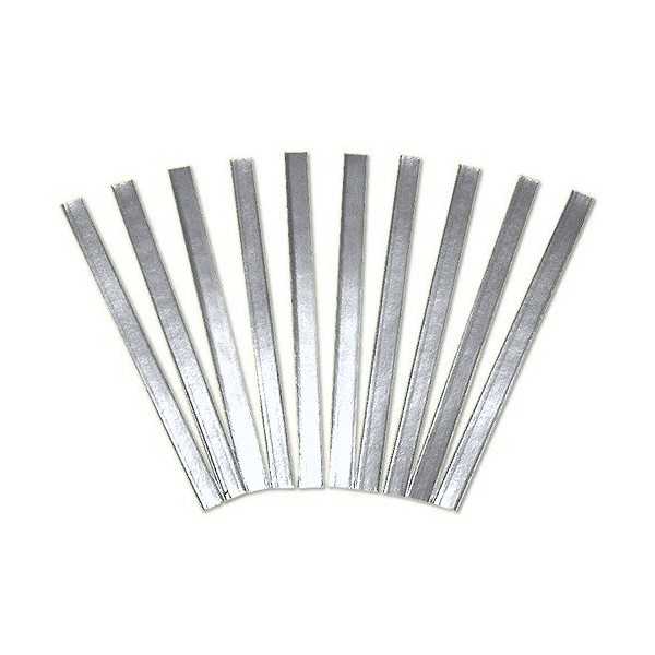 Wire Tape Clip for Bag Closure 14 cm, Silver Color – 100 pcs/pack