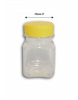 Buteliukas PET 80ml + 38mm kamštelis