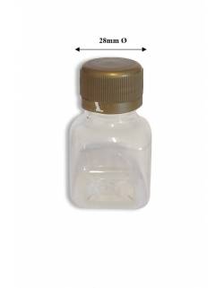 PET Bottle 50ml with 28mm Cap | Ailena.lt