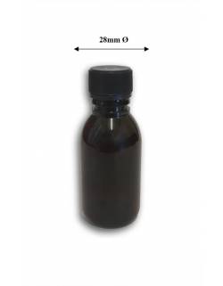 Bottle PET 100ml + 28mm stopper | Ailena.lt